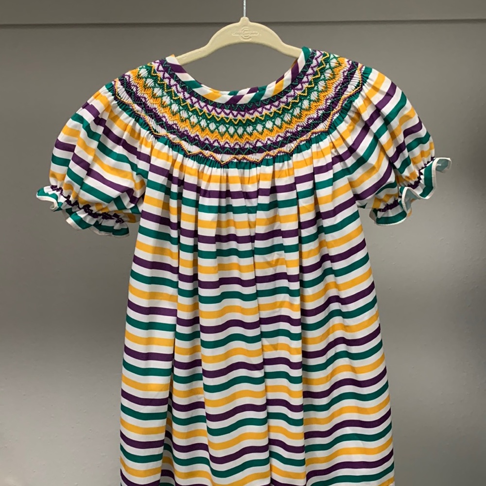 Mardi Gras girls dress